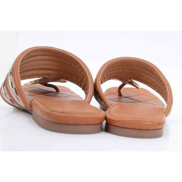 Circus NY by Sam Edelman Artem Flat Square-toe Slip-on Thong Sandals Women's 7 - Picture 3 of 6